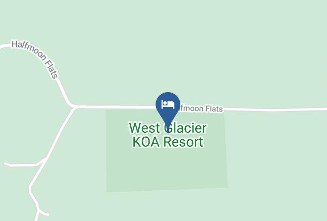 Flathead - West Glacier Koa Resort Maps