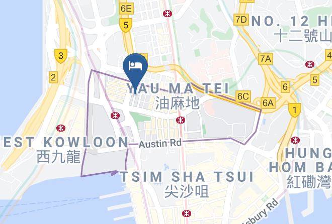 Kowloon - West Hong Kong Maps