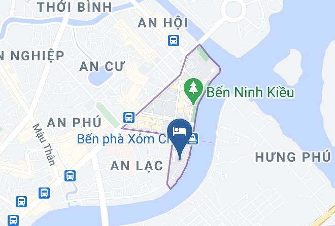 Can Tho - West Hotel Maps