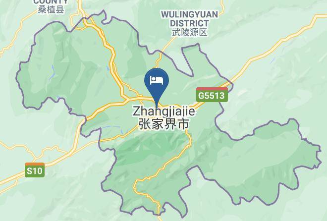 Zhangjiajie - West Hotel Zhangjiajie Maps