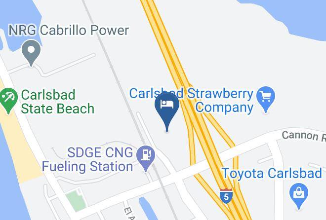 West Inn & Suites Map