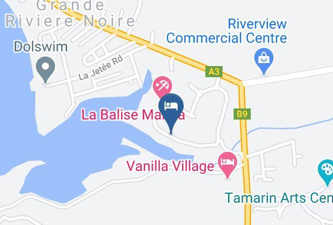 Great Black River - West Island Resort And Spar Maps