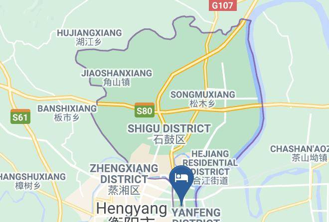 Hengyang - West Lake Hotel Maps