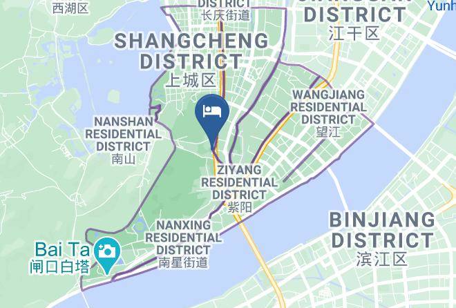 Hangzhou - West Lake Zhu Hotel Maps
