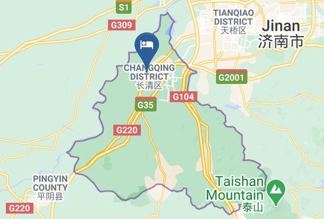 Ji Nan - West Lidu Hotel Maps