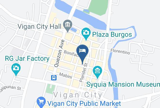 Ilocos Sur - West Loch Park Hotel Vigan Maps