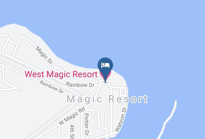 Blaine - West Magic Resort Maps