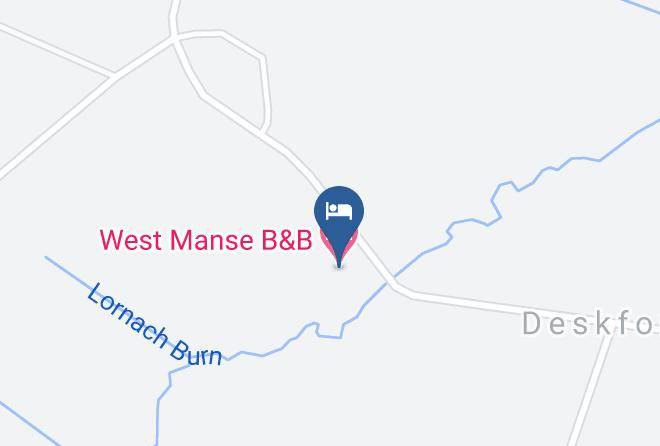 Moray - West Manse B&b Maps