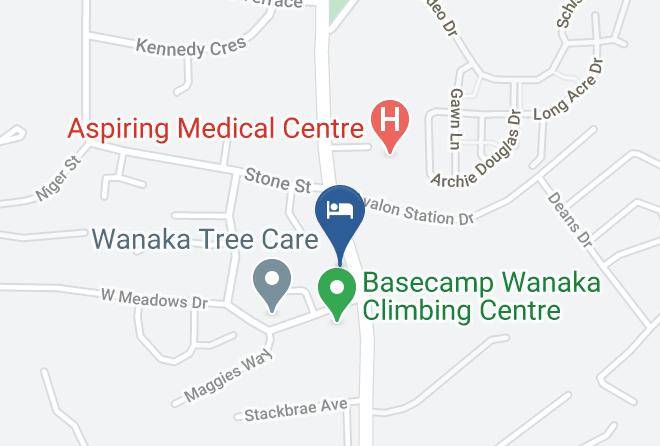 Queenstown Lakes - West Meadows Motel Maps