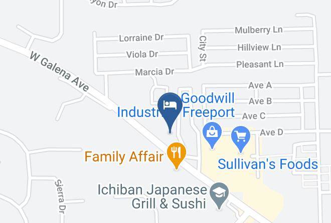 Stephenson - West Motel Freeport Maps