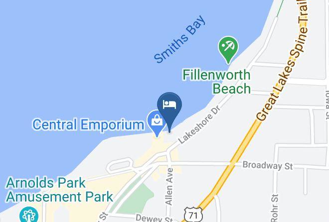 Dickinson - West Oaks Resort & Condominiums Maps