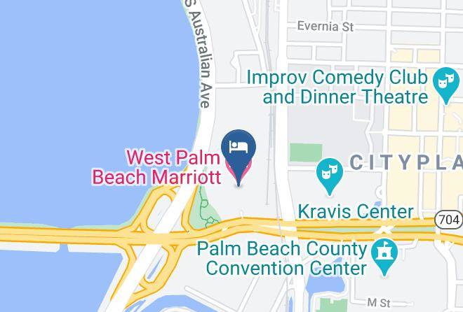 Palm Beach - West Palm Beach Marriott Maps