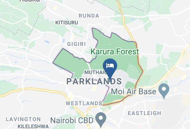 Nairobi - West Park Hotel Maps
