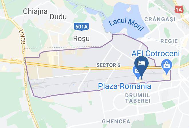 Bucharest - West Plaza Hotel Maps