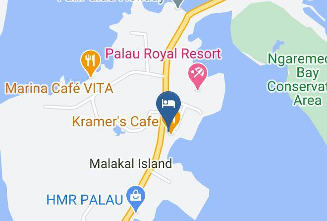 Ngerulmud - West Plaza Hotel Malakal Maps