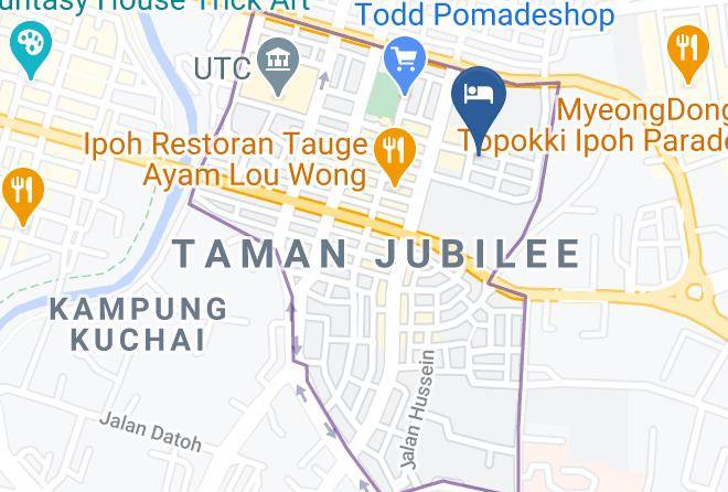 Kinta District - West Pool Hotel Maps