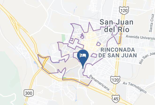 San Juan Del Rio - West Refugio Maps