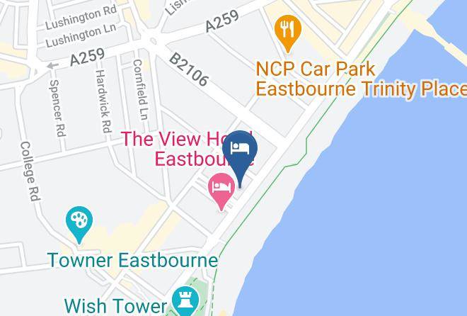 East Sussex - West Rocks Hotel Maps