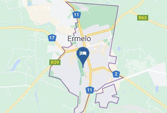 Msukaligwa - West Street Inn Ermelo Maps