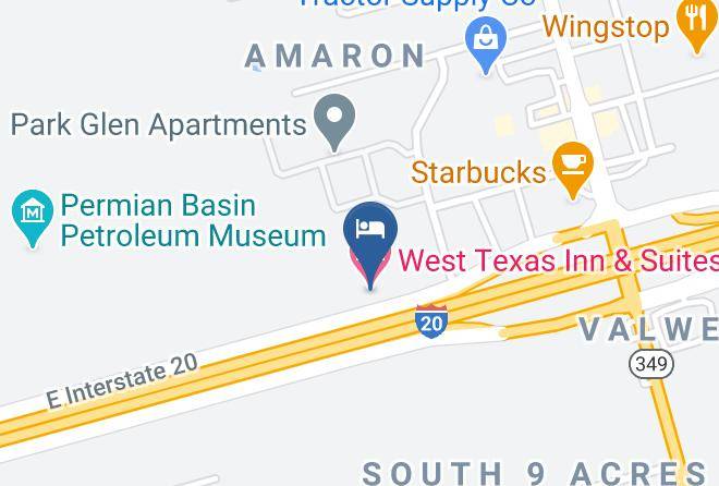 Midland - West Texas Inn & Suites Maps