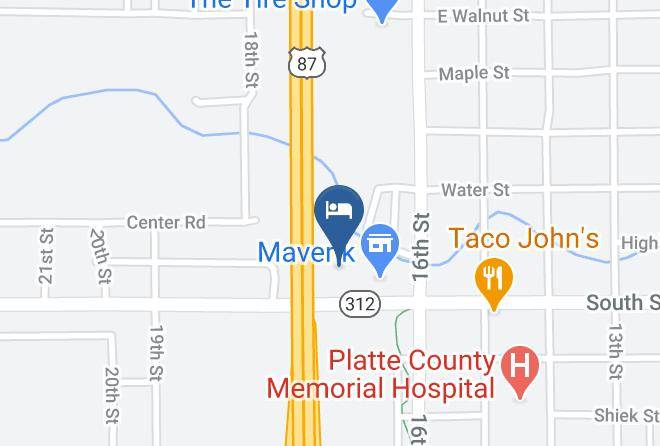 Platte - West Winds Motel Maps