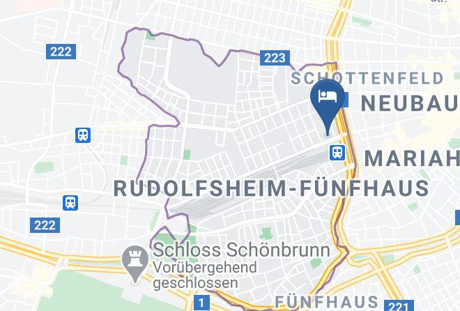 Vienna - Hotel Westbahn Maps