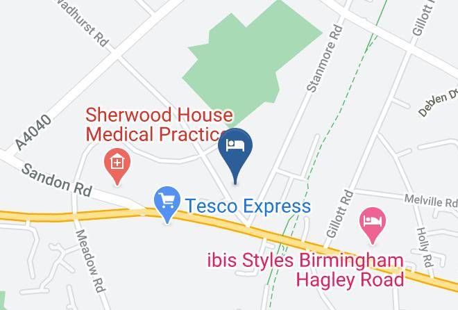 Birmingham - Westbourne Lodge Maps
