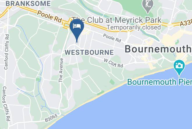 Bournemouth - Westbrook Hotel Maps