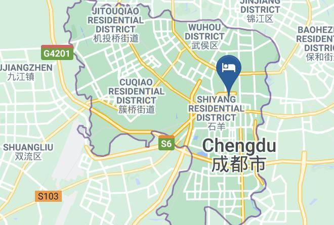 Chengdu - Westcare Hotel Maps