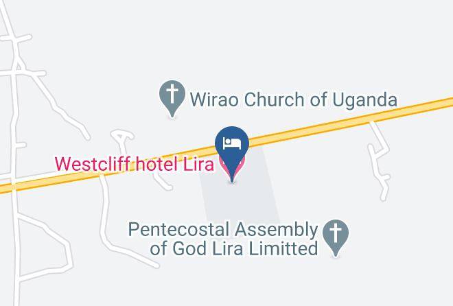 Oyam - Westcliff Hotel Lira Maps