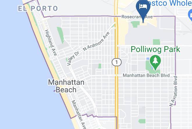 Los Angeles - Westdrift Manhattan Beach Autograph Collection Maps