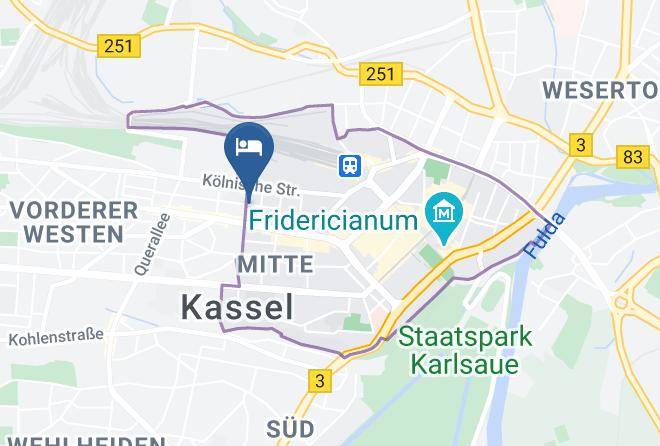 Kassel - Westendpark Maps
