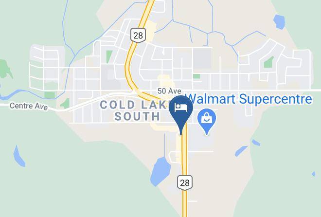 Western Budget Motels Ltd Map