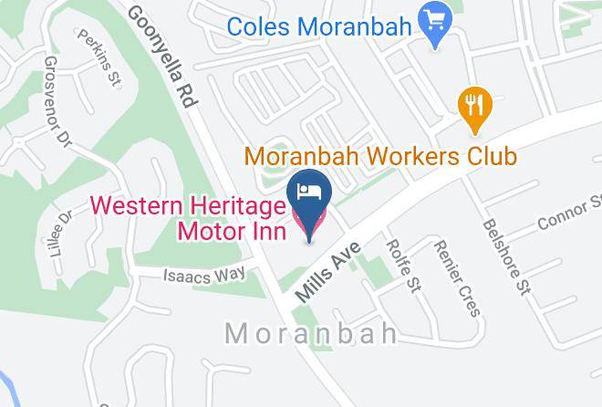 Isaac - Western Heritage Motor Inn Maps
