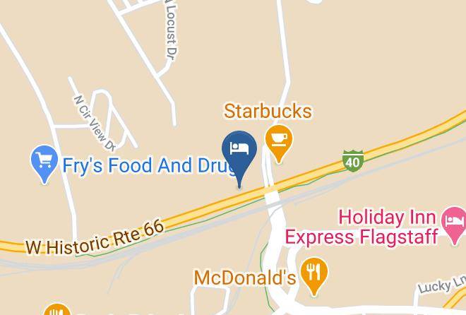 Coconino - Western Hills Motel Maps