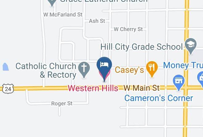 Graham - Western Hills Motel Maps