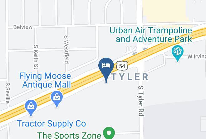 Sedgwick - Western Holiday Motel Maps