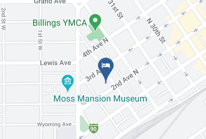 Yellowstone - Western Inn Motel Maps