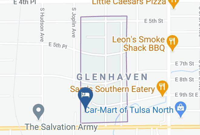 Tulsa - Western Inn Maps