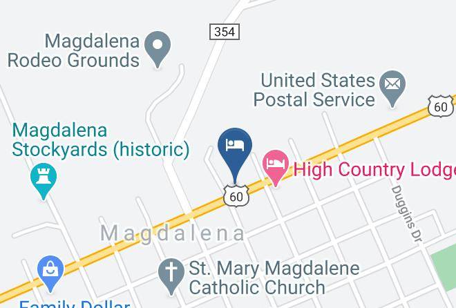 Socorro - Western Motel And Rv Park Maps