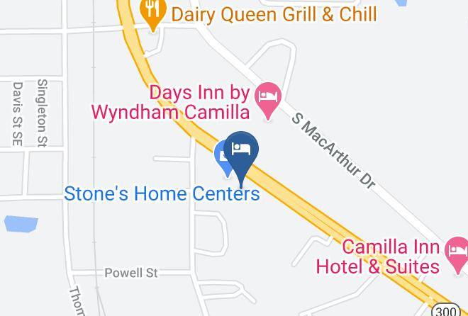 Mitchell - Western Motel Camilla Maps