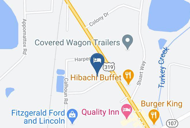 Ben Hill - Western Motel Fitzgerald Maps