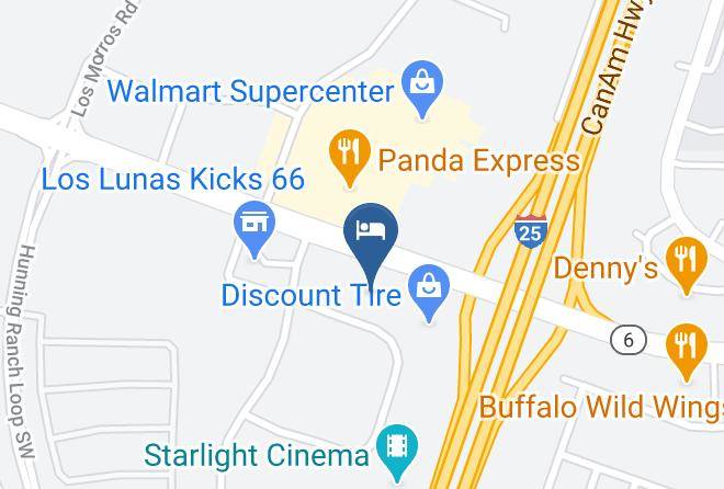Valencia - Western Skies Inns & Suites Maps