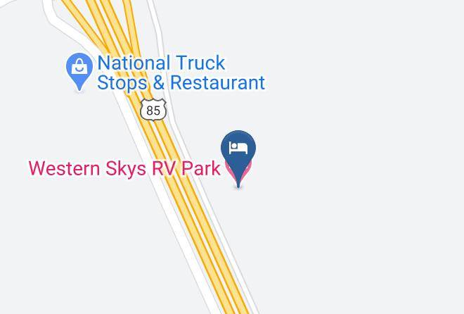 Dona Ana - Western Skys Rv Park Maps