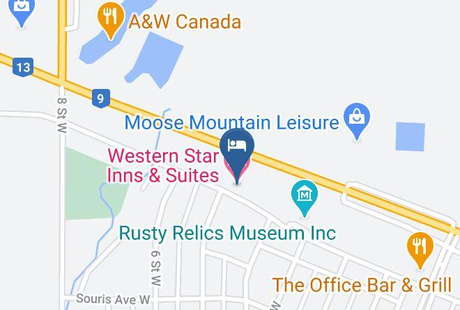 Division 1 - Western Star Inns & Suites Carlyle Maps