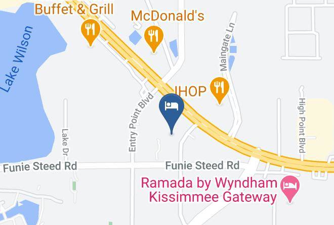 Osceola - Westgate Towers Resort Maps