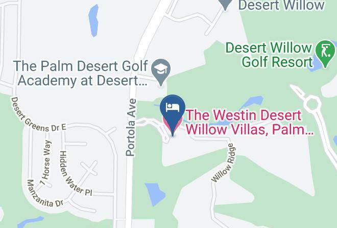 Riverside - The Westin Desert Willow Villas Palm Desert Maps