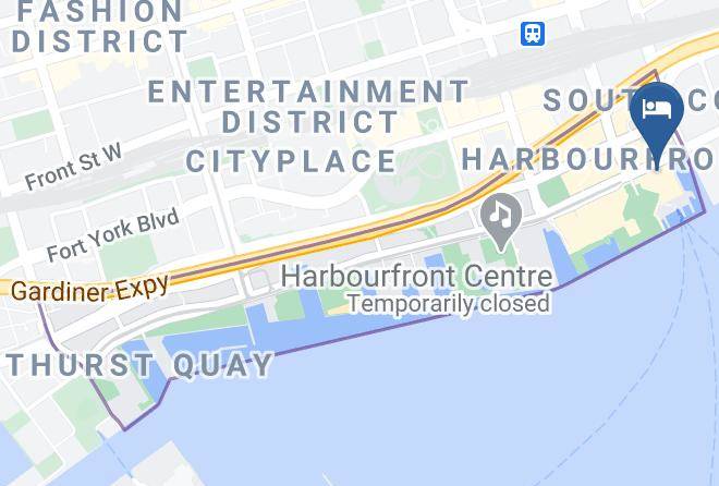 Toronto - The Westin Harbour Castle Toronto Maps