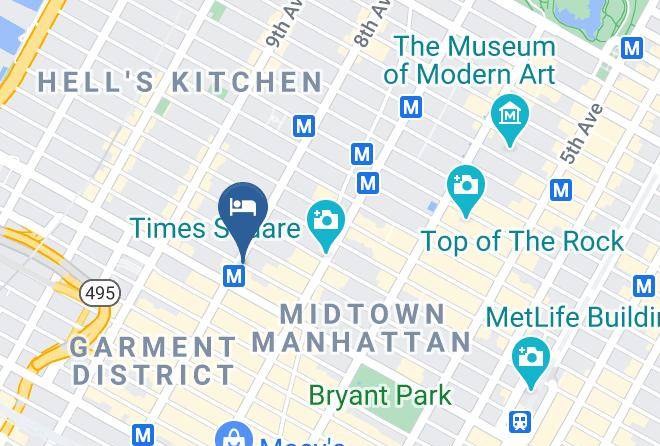 New York - The Westin New York At Times Square Maps