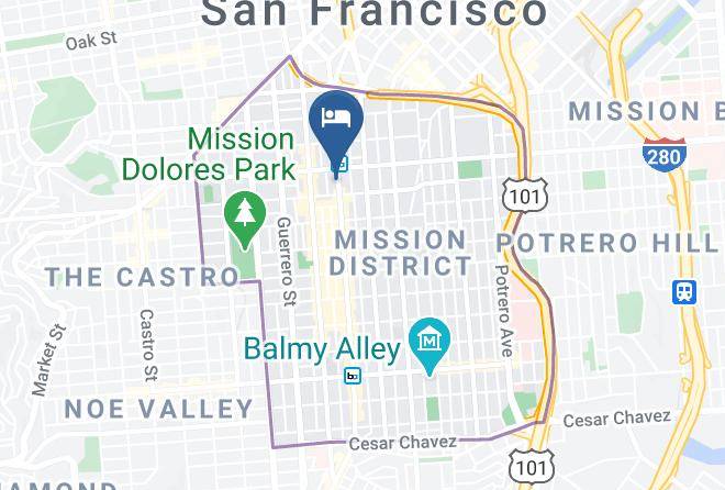 San Francisco - Westman Hotel Maps